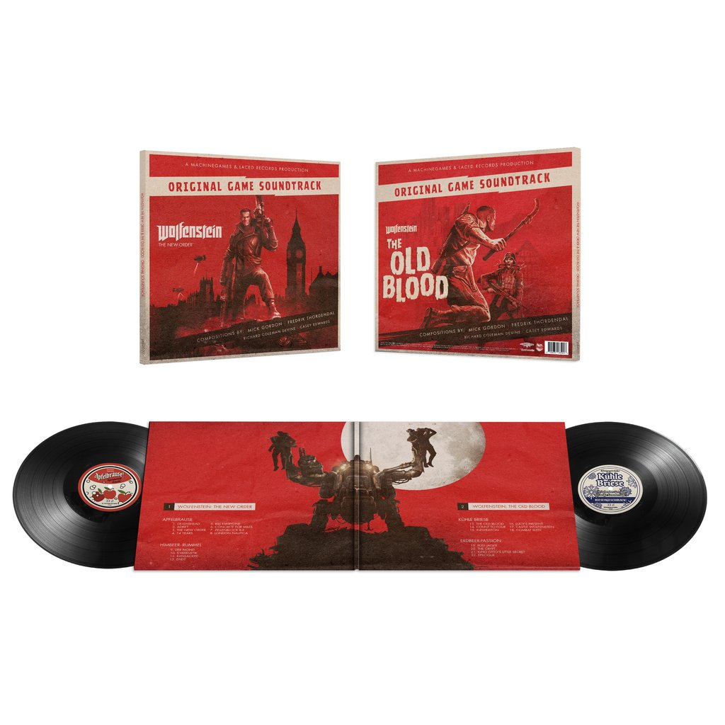 WOLFENSTEIN THE NEW ORDER/THE OLD BLOOD (DELUXE DOUBLE VINYL)