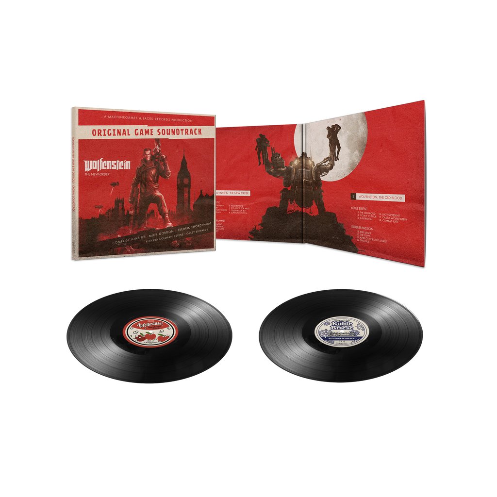 WOLFENSTEIN THE NEW ORDER/THE OLD BLOOD (DELUXE DOUBLE VINYL)
