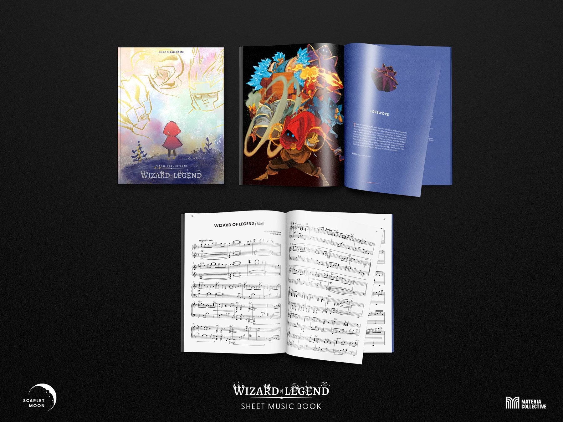 Wizard of Legend Piano Collections (Physical Sheet Music Book)
