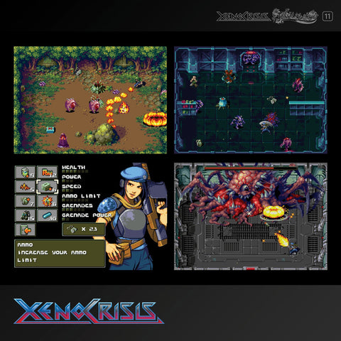 'Xeno Crisis & Tanglewood' Dual Game - Evercade Cartridge