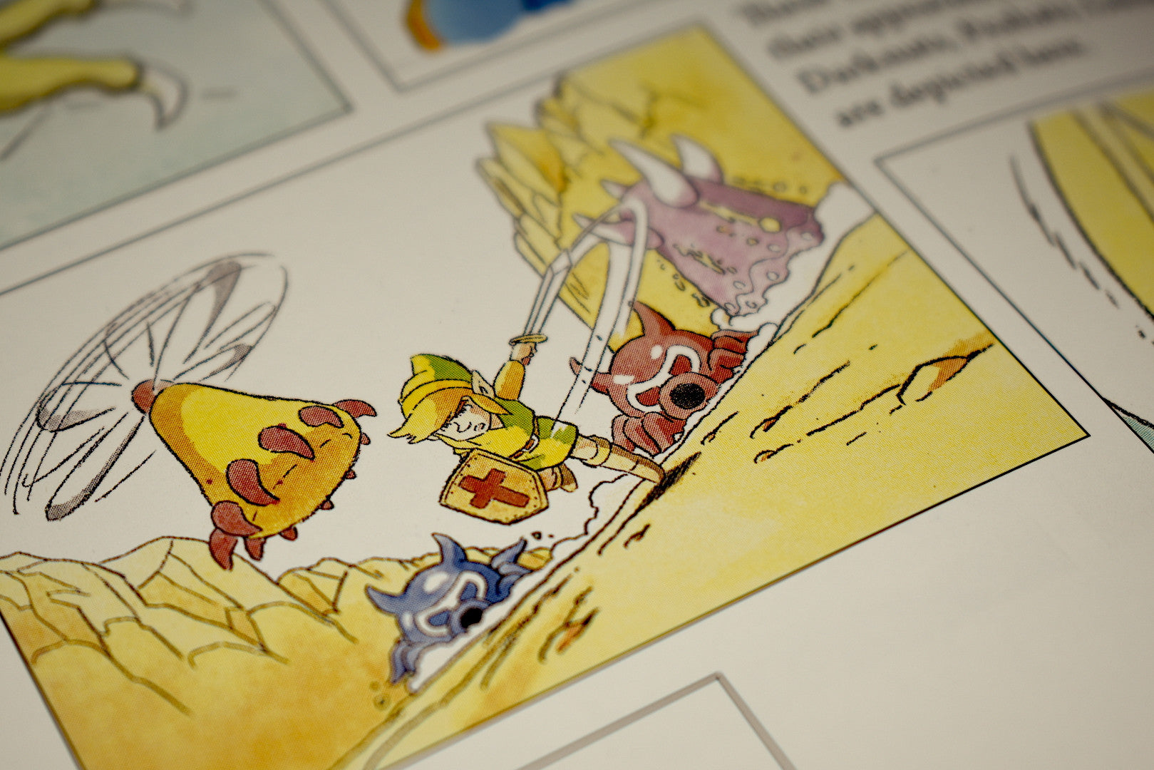 Original Zelda storyboard design